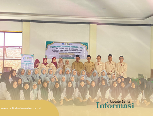 Prodi D4 Pengelolaan Perhotelan Mengadakan PKM di Ponpes Mambaul Hikmah  Kendal berupa Pelatihan SDM