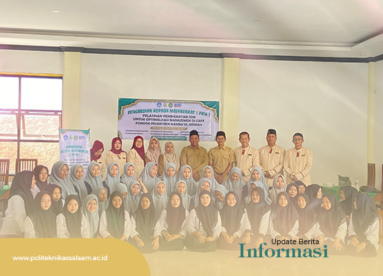 Prodi D4 Pengelolaan Perhotelan Mengadakan PKM di Ponpes Mambaul Hikmah  Kendal berupa Pelatihan SDM